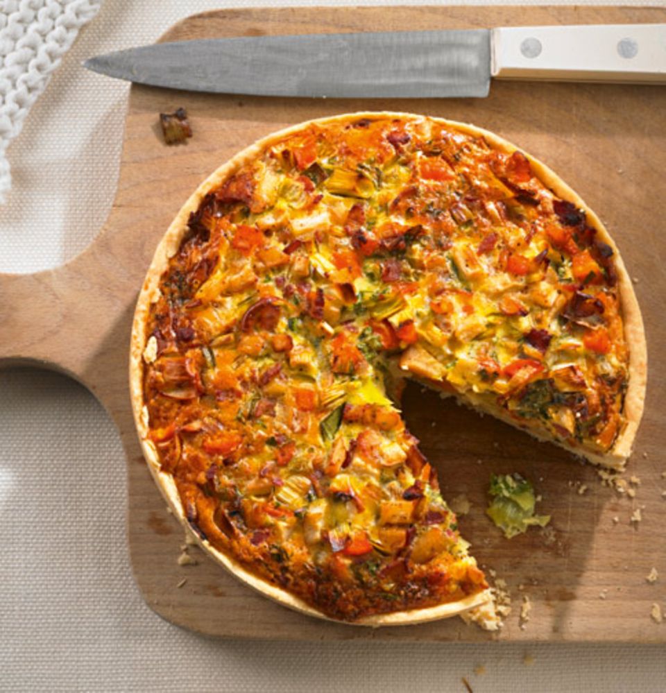 Gemüse-Quiche Gemüse-Quiche