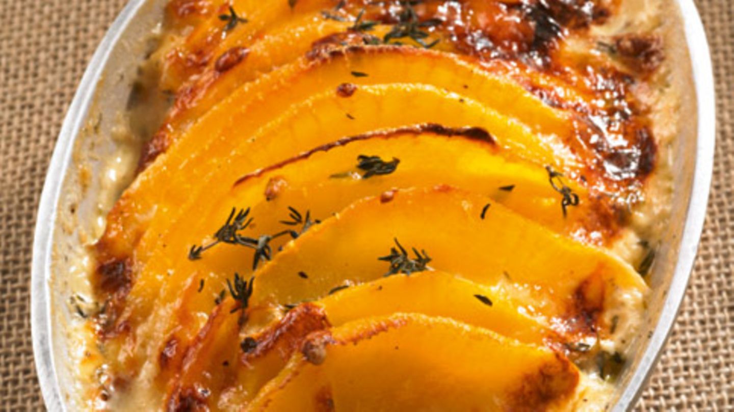 Steckrübengratin Rezept