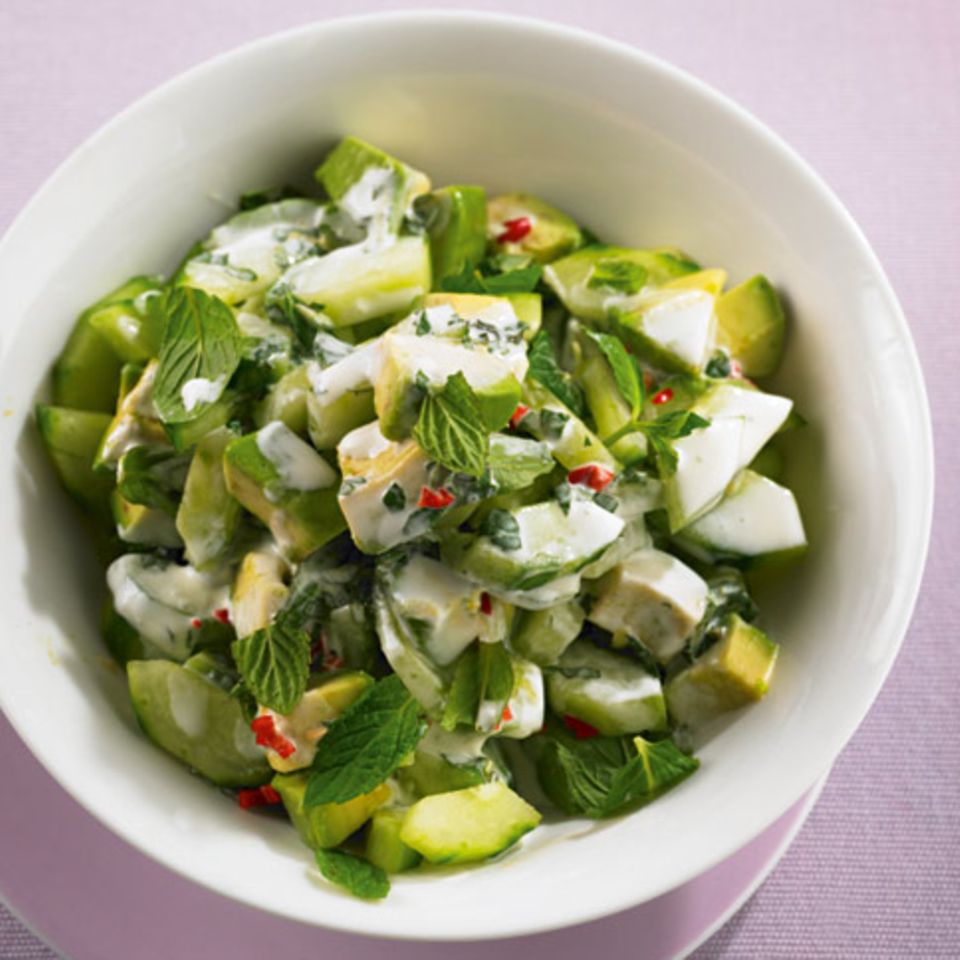 Avocado-Gurken-Salat