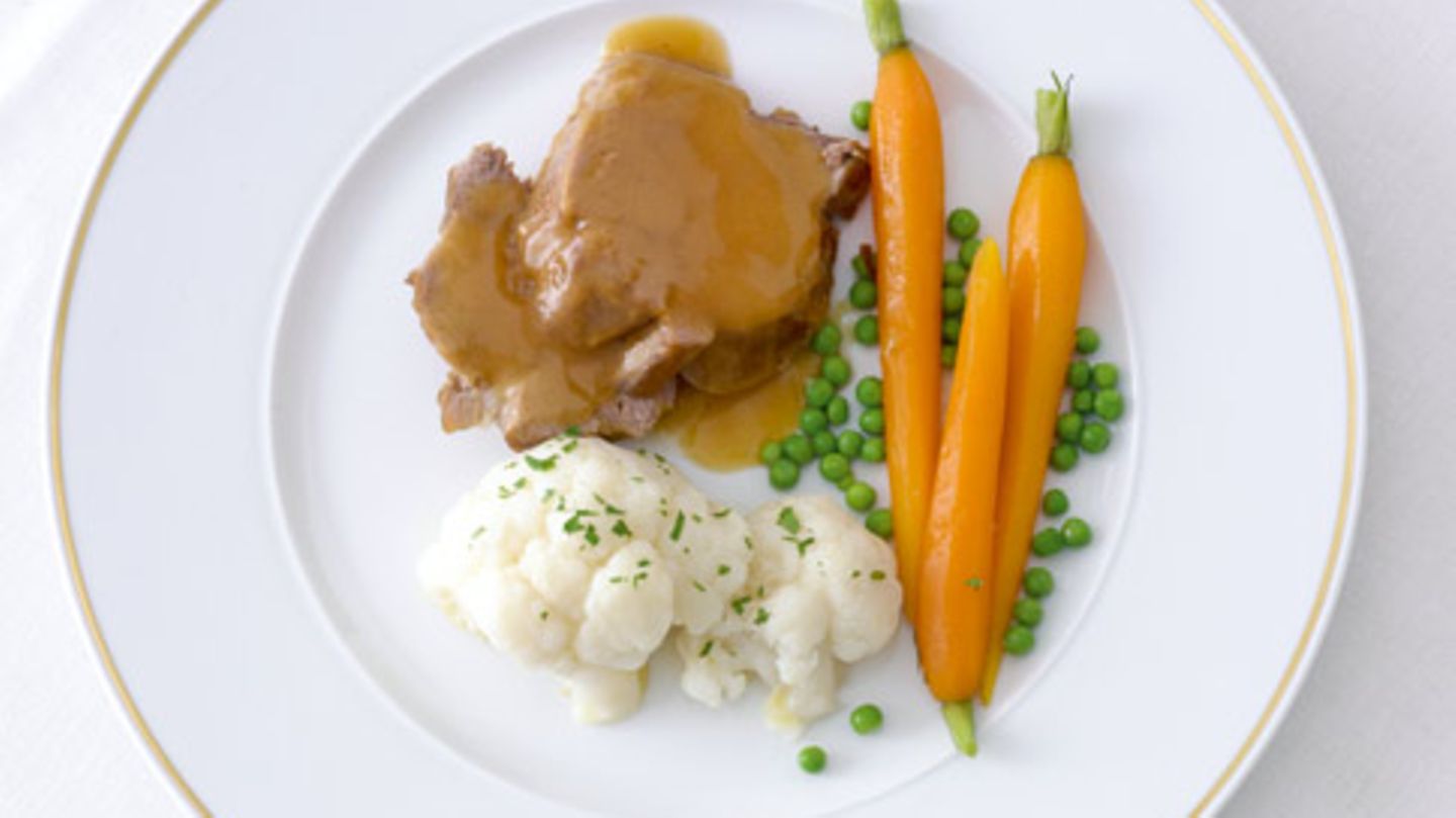 Blumenkohl mit Petersilienbutter Rezept