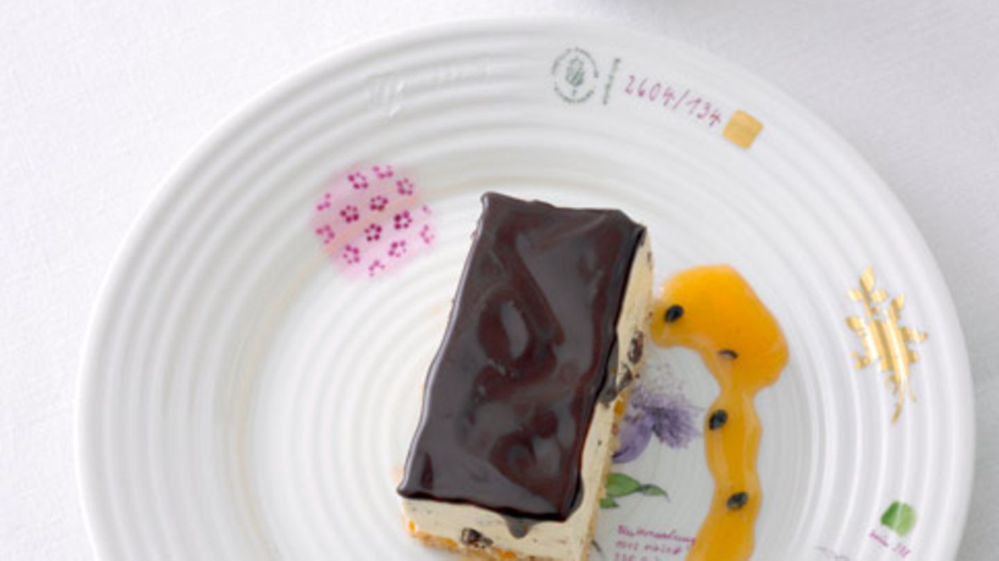 Stracciatella-Creme mit Passionsfrucht Rezept