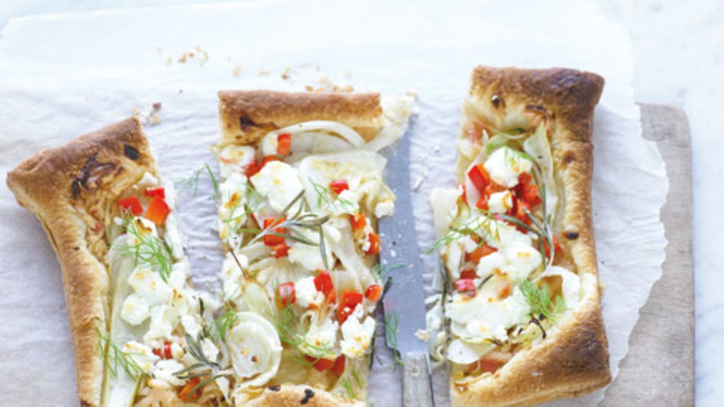 Fenchel-Pizza Rezept
