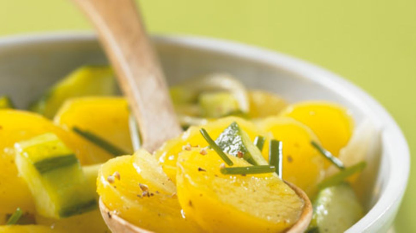 Kartoffel-Gurken-Salat Rezept