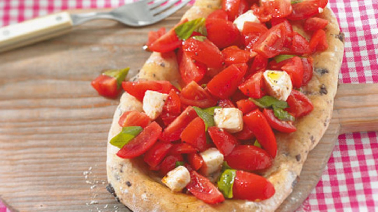 Pizza Bruschetta Rezept