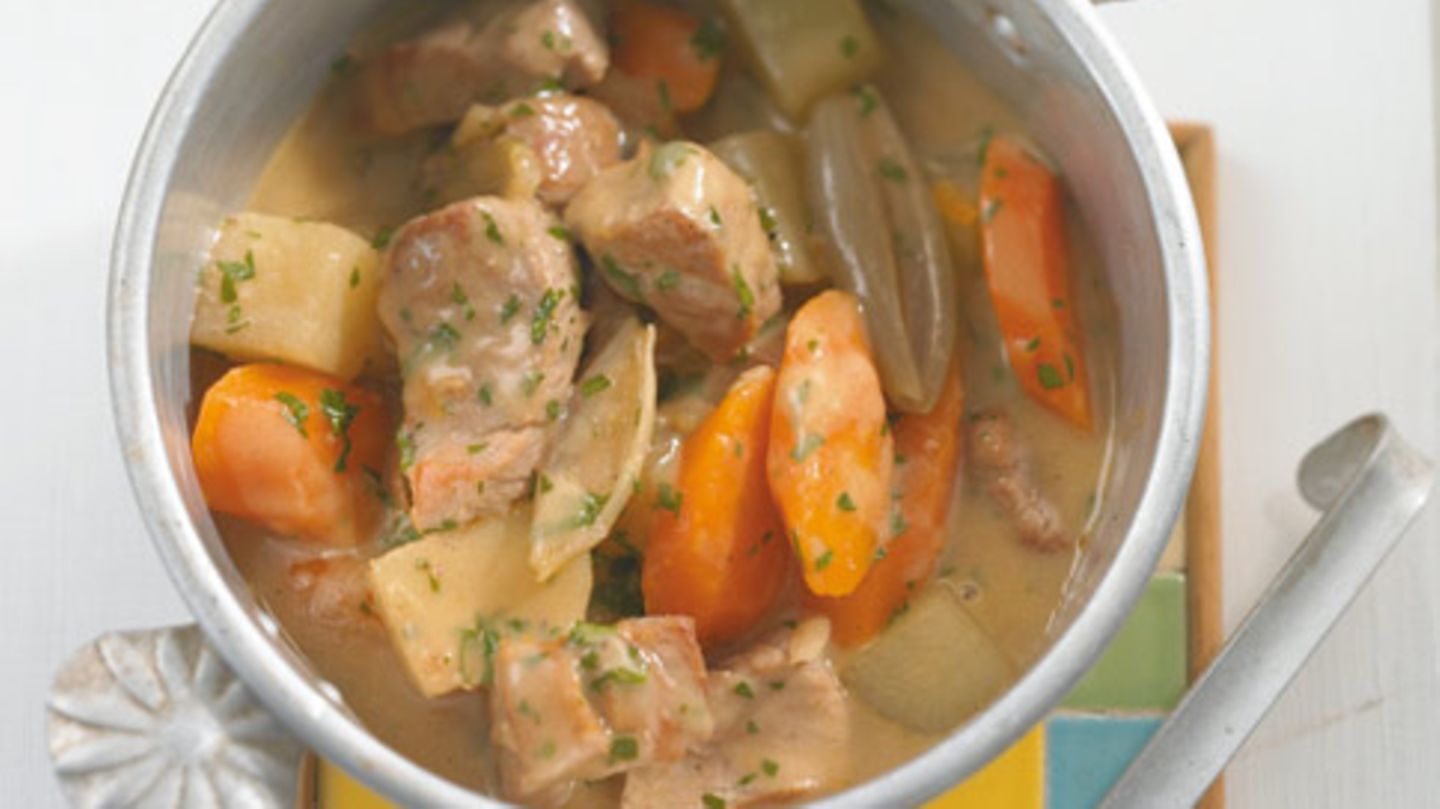 Schnelles Rahmgulasch Rezept