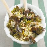 Eichblattsalat mit Fenchel