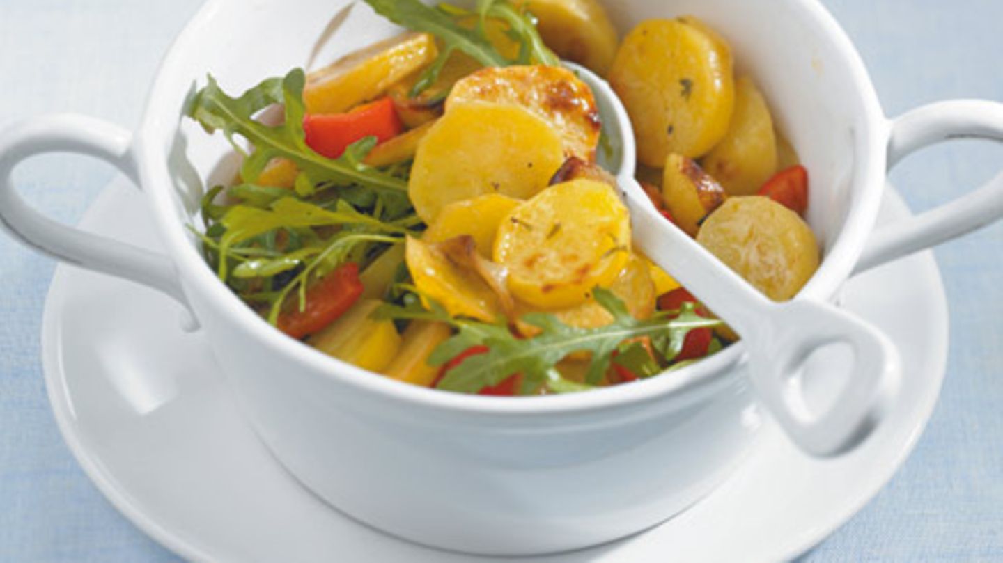 Ofen-Kartoffel-Salat Rezept - [ESSEN UND TRINKEN]