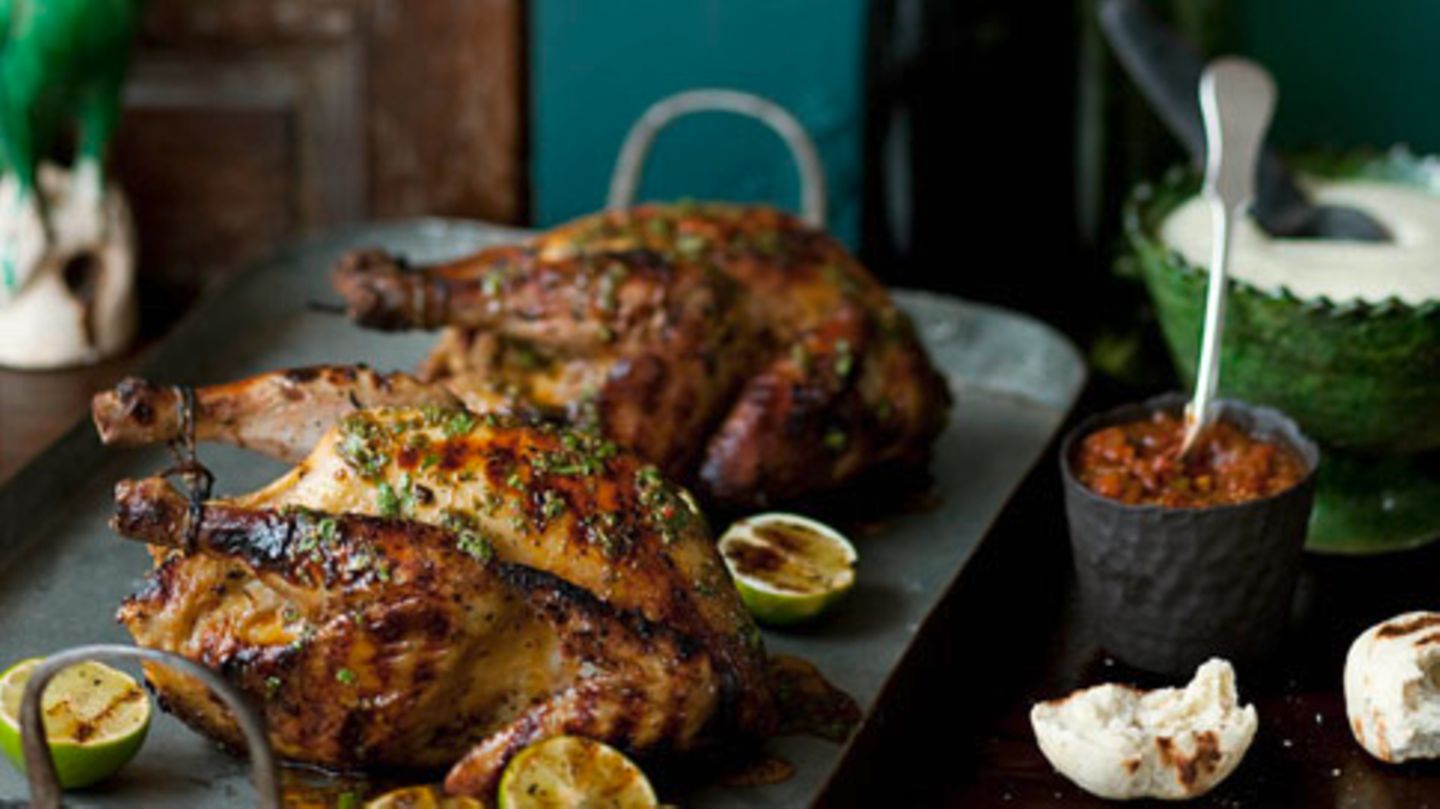 Peri-Peri-Perlhühner Rezept