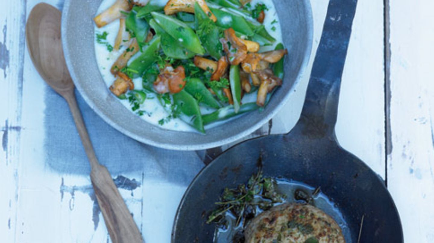 Bohnensalat mit Lammcarré Rezept