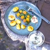 Möhren-Bohnen-Terrine