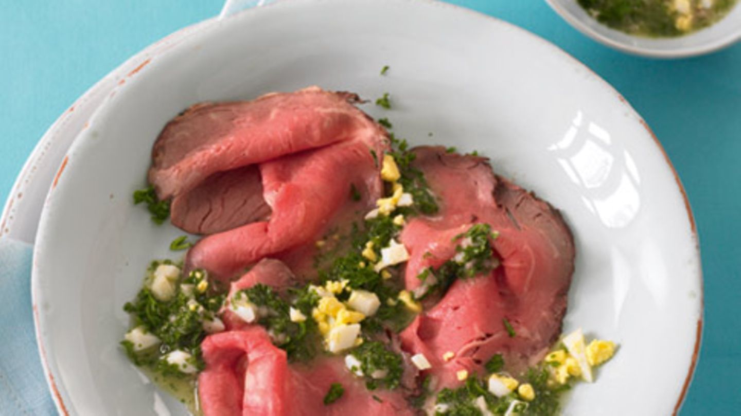 Petersilien-Vinaigrette Rezept - [ESSEN UND TRINKEN]