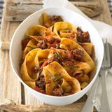 Papardelle mit Hacksugo