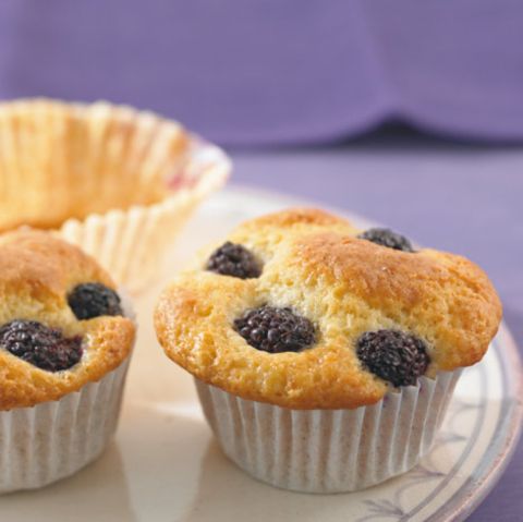 Brombeer-Muffins