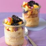 Käsekuchen im Glas