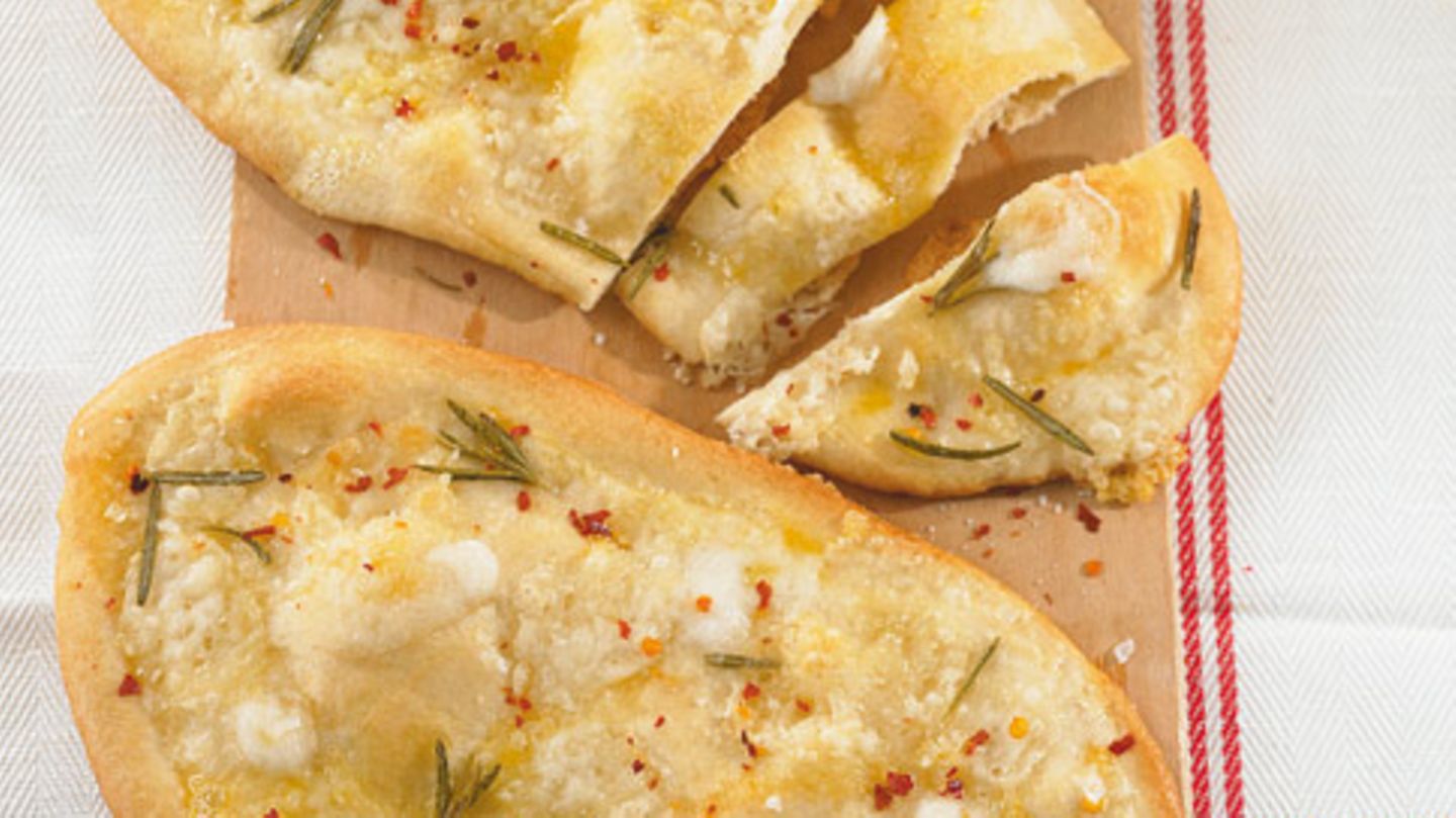Mozzarella-Focaccia Rezept