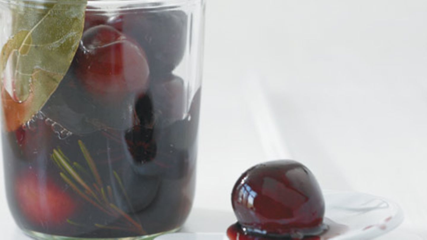 Gewürzkirschen Rezept