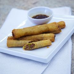 Frühlingsrolle von der Gans