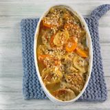Kartoffel-Möhren-Gratin