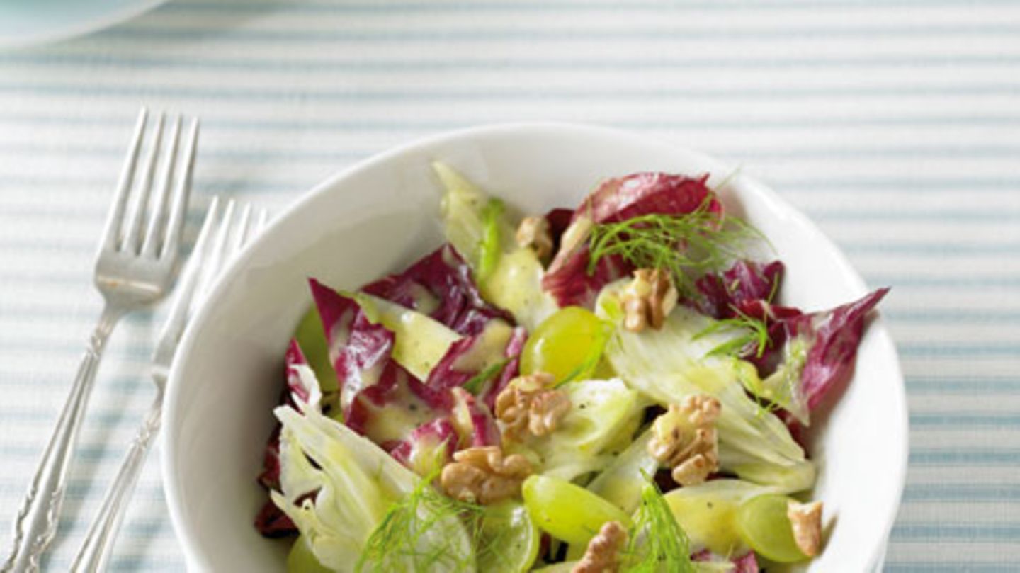 Fenchel-Trauben-Salat Rezept - [ESSEN UND TRINKEN]