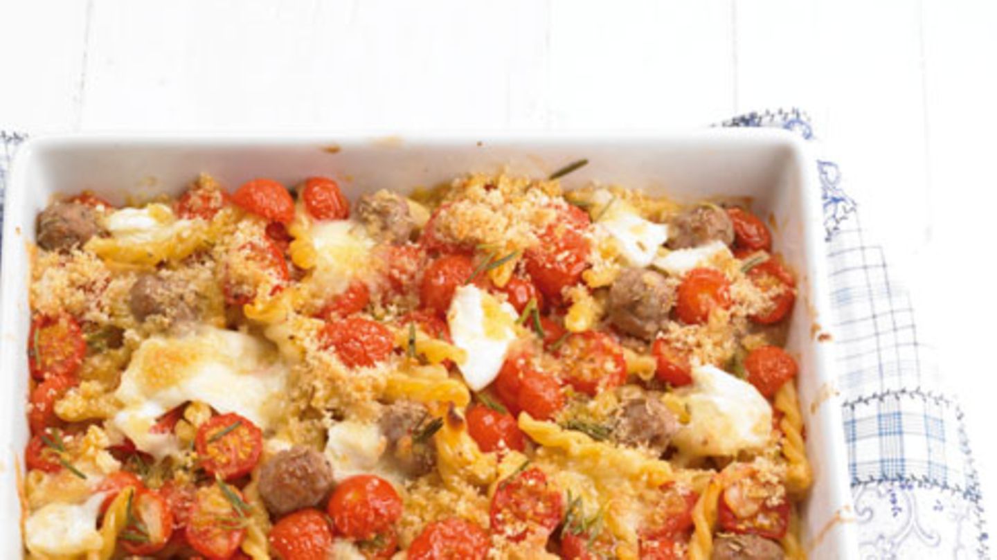 Brösel-Tomaten-Pasta Rezept