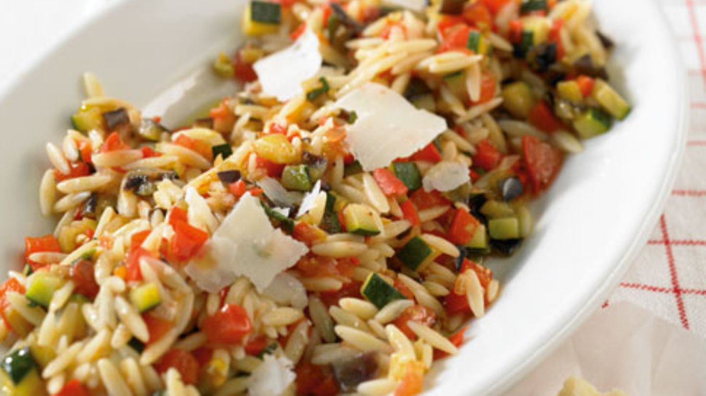 Ratatouille-Nudeln Rezept