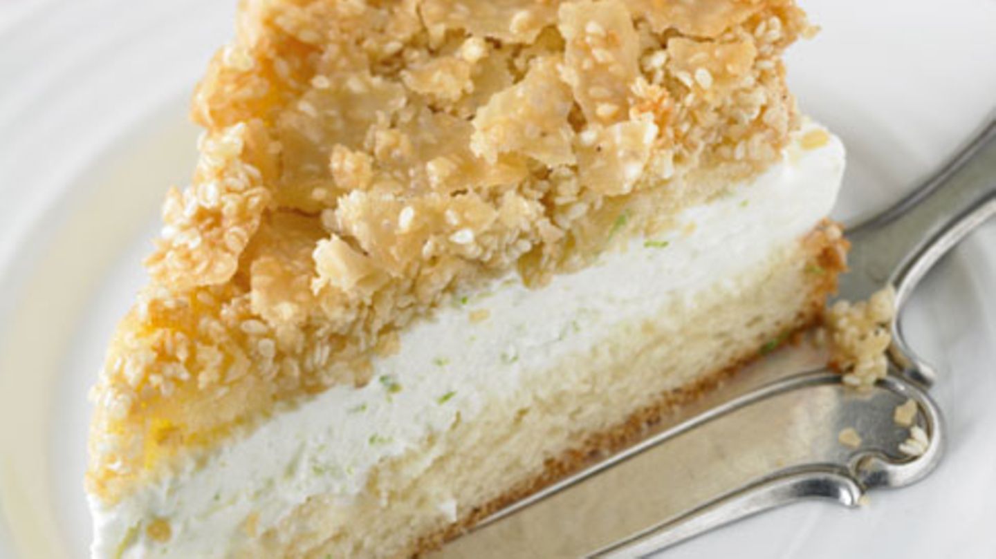 Sesam-Bienenstich Rezept