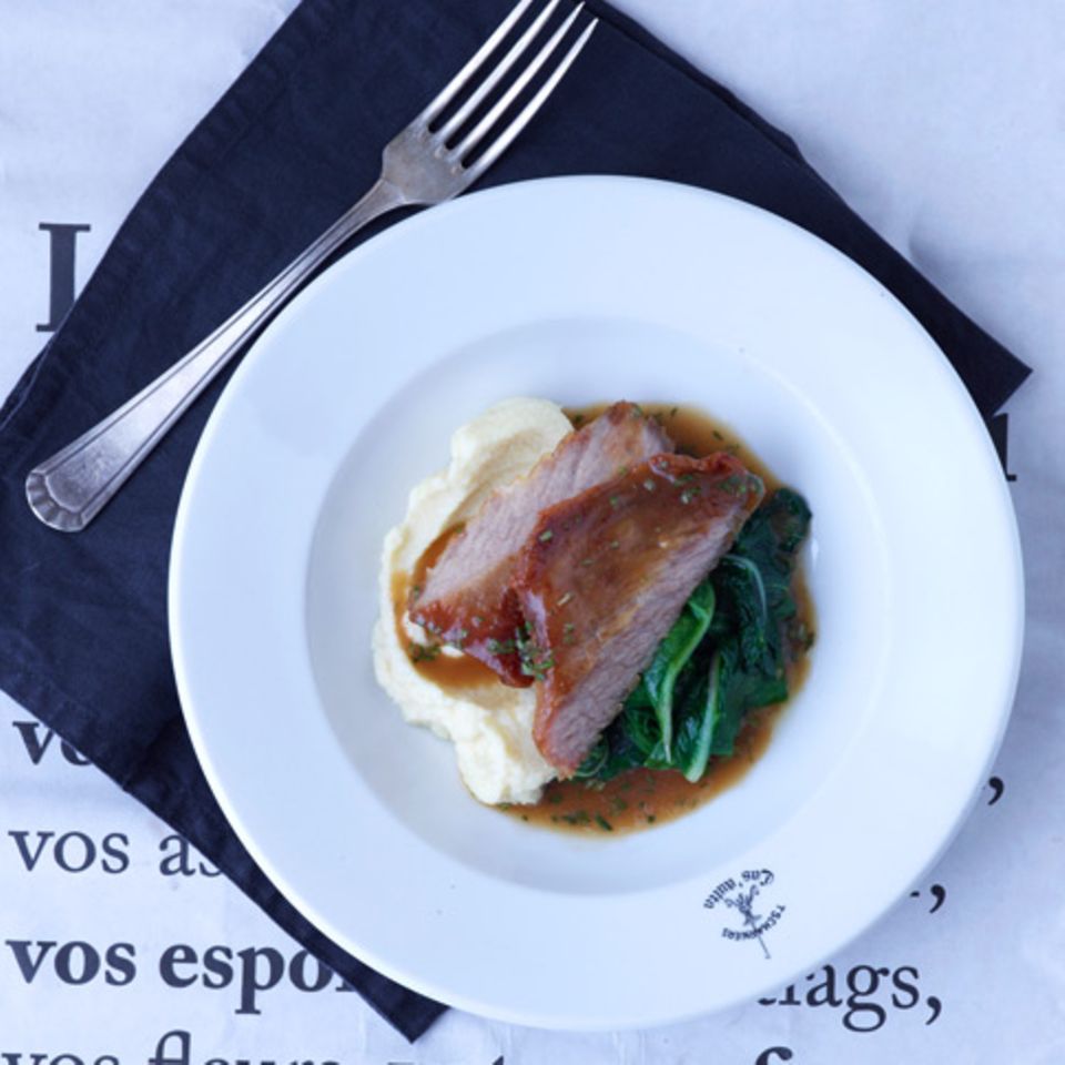 Ibérico-Schweinekinn