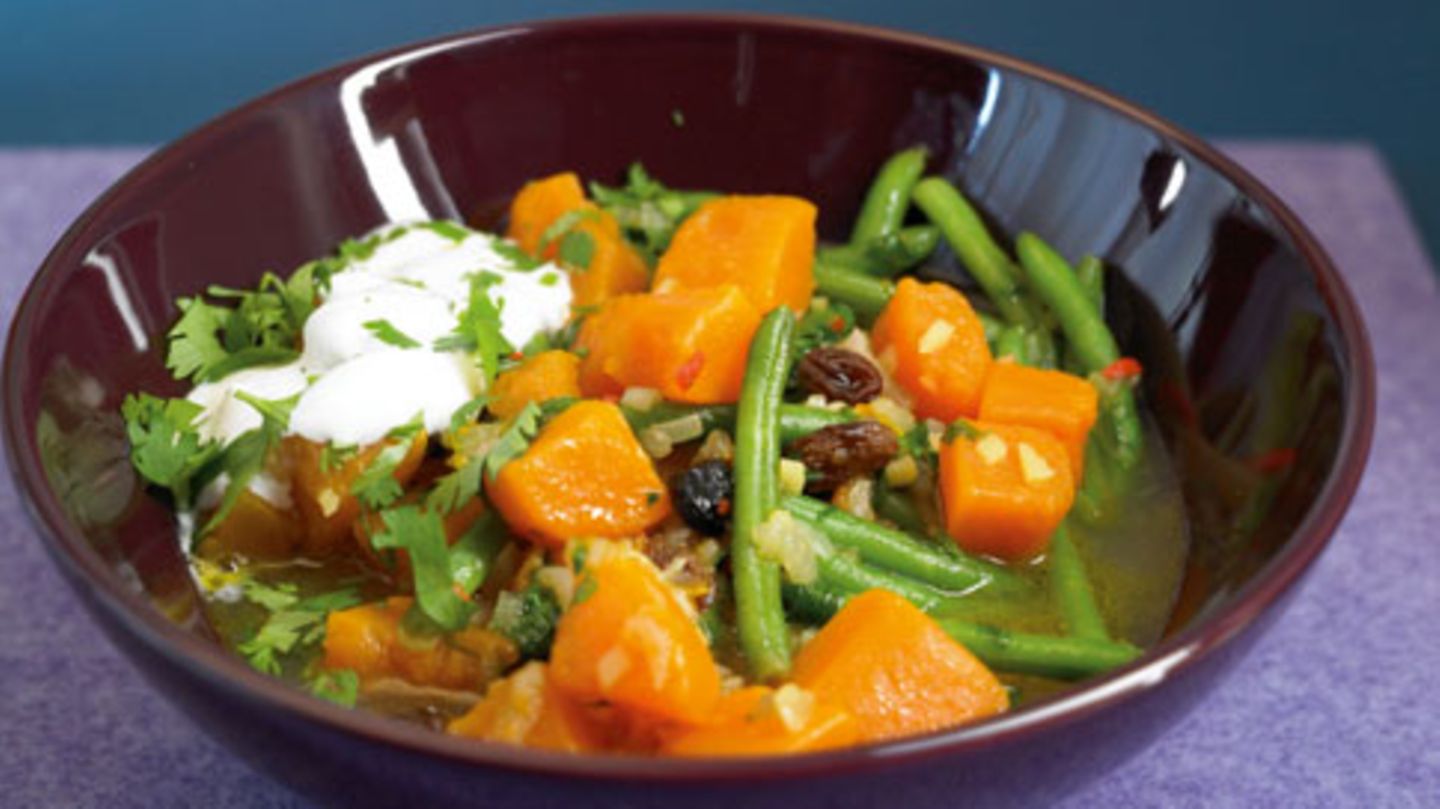 Süßkartoffel-Curry Rezept