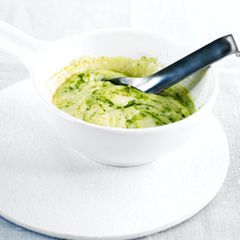 Pesto-Polenta
