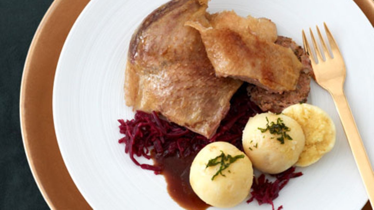 Gefüllte Ente Rezept