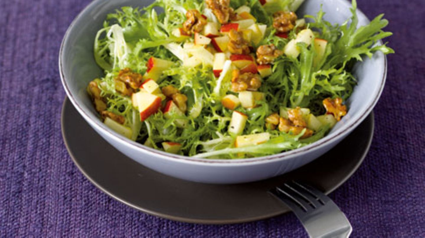 Friséesalat mit Ahornsirup Rezept - [ESSEN UND TRINKEN]