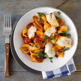 Tomaten-Fisch-Pasta