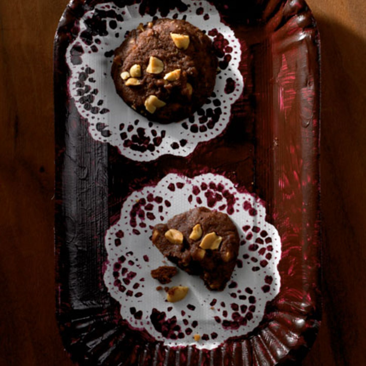 Kakao-Erdnuss-Cookies