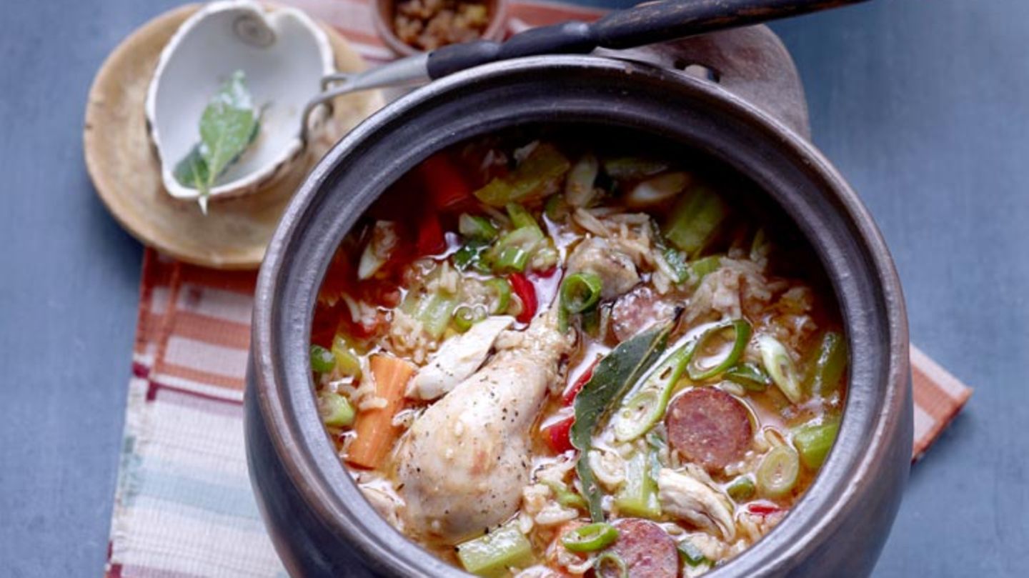 Geflügel-Jambalaya Rezept