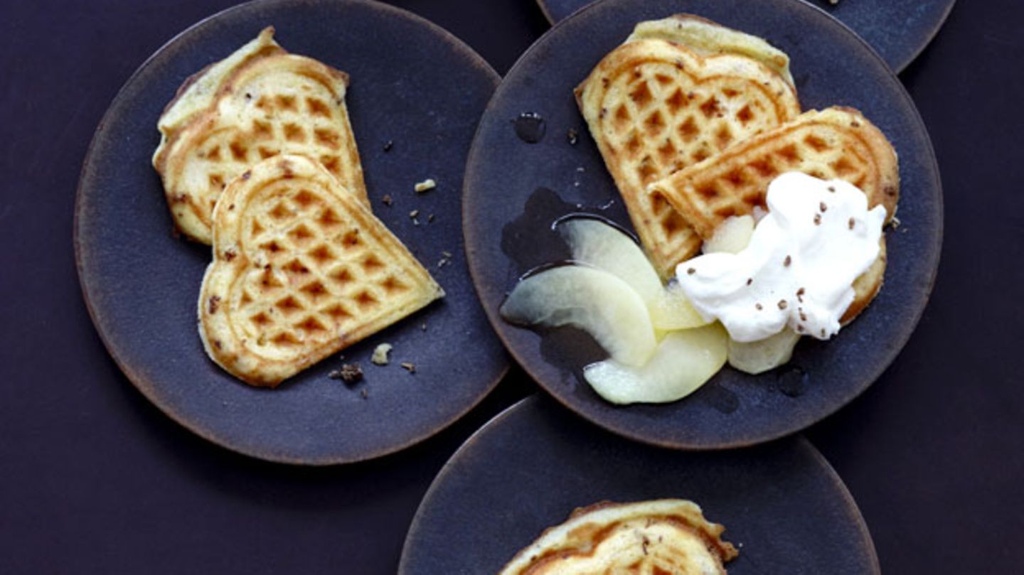 Hefewaffeln Rezept