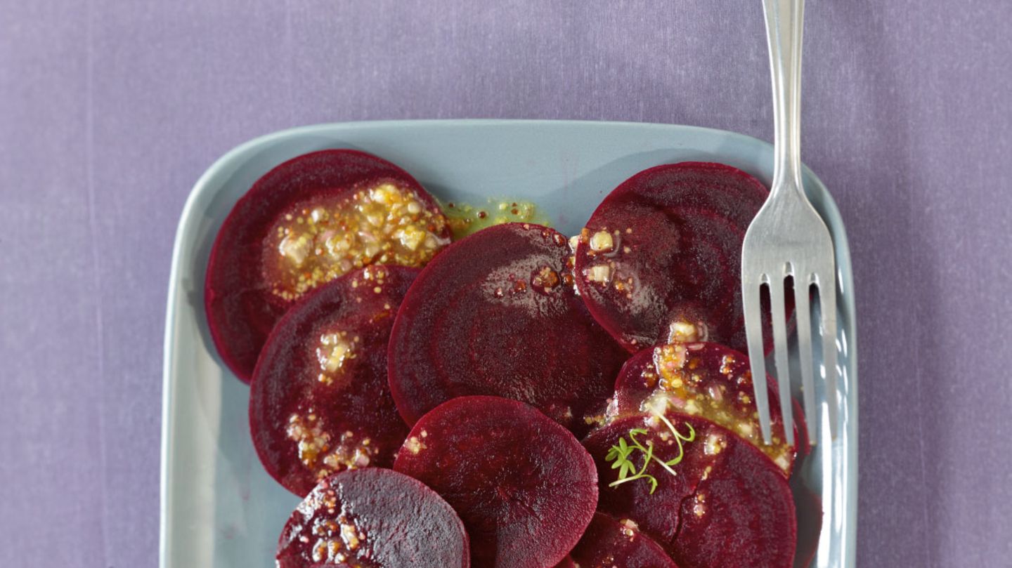 Rote Bete mit Orangen-Vinaigrette Rezept