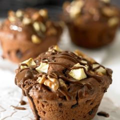 Schoko-Apfel-Muffins