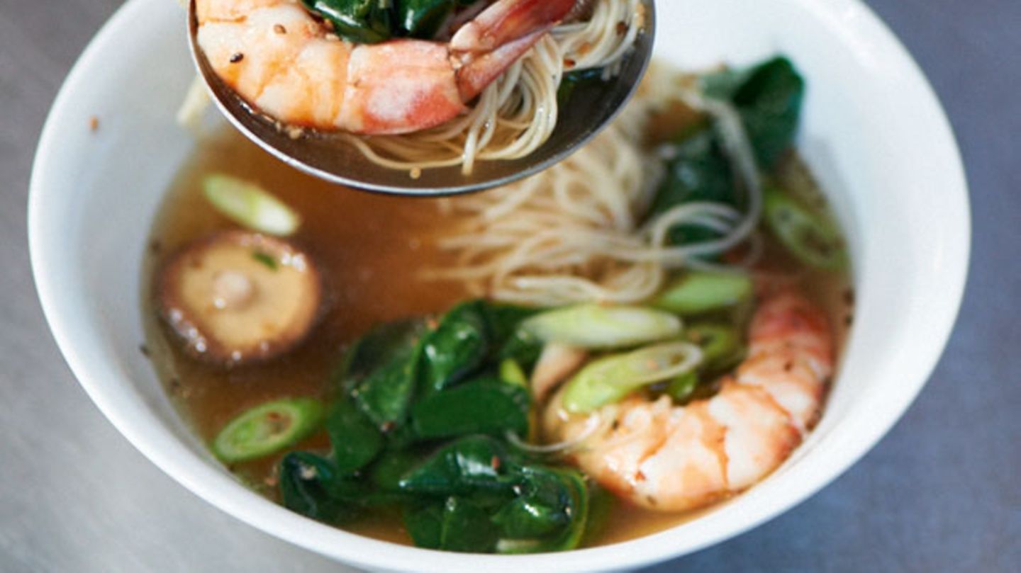 Chinesische Nudelsuppe Rezept