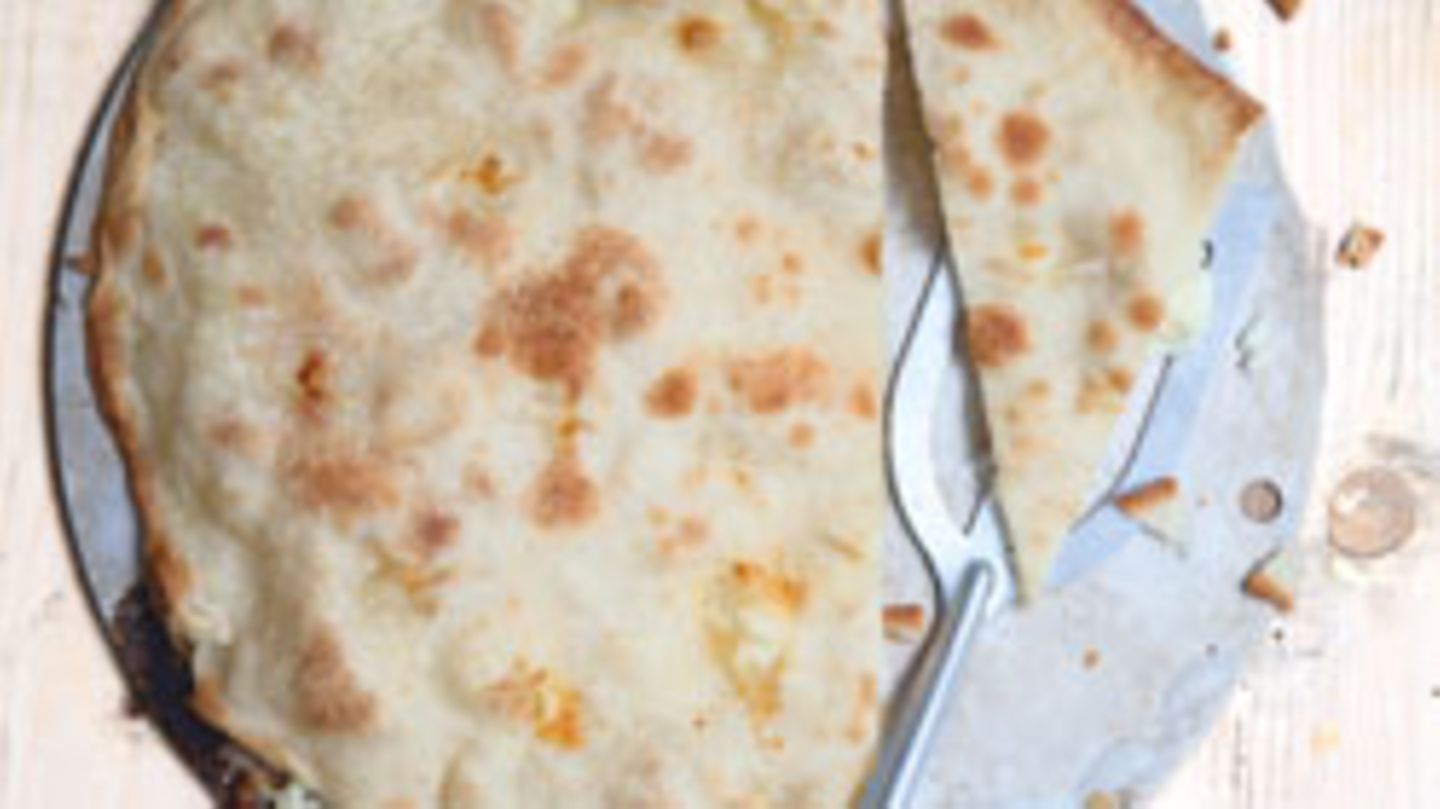 Focaccia di Recco mit Stracchino Rezept