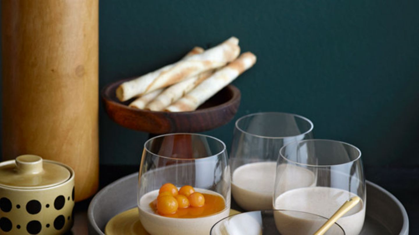 Haselnuss-Panna-cotta Rezept