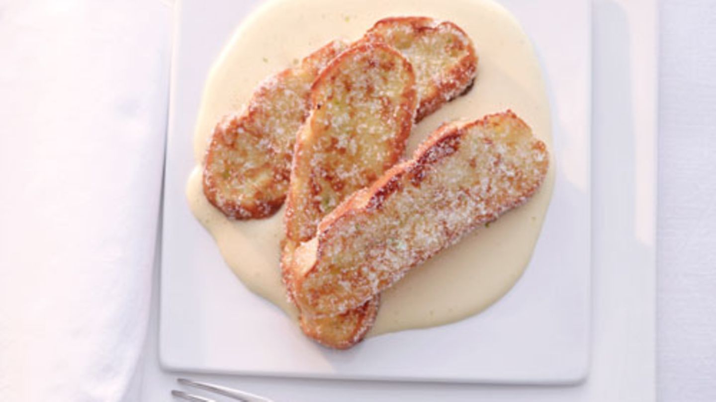 Arme Ritter mit Passionsfrucht-Sabayon Rezept