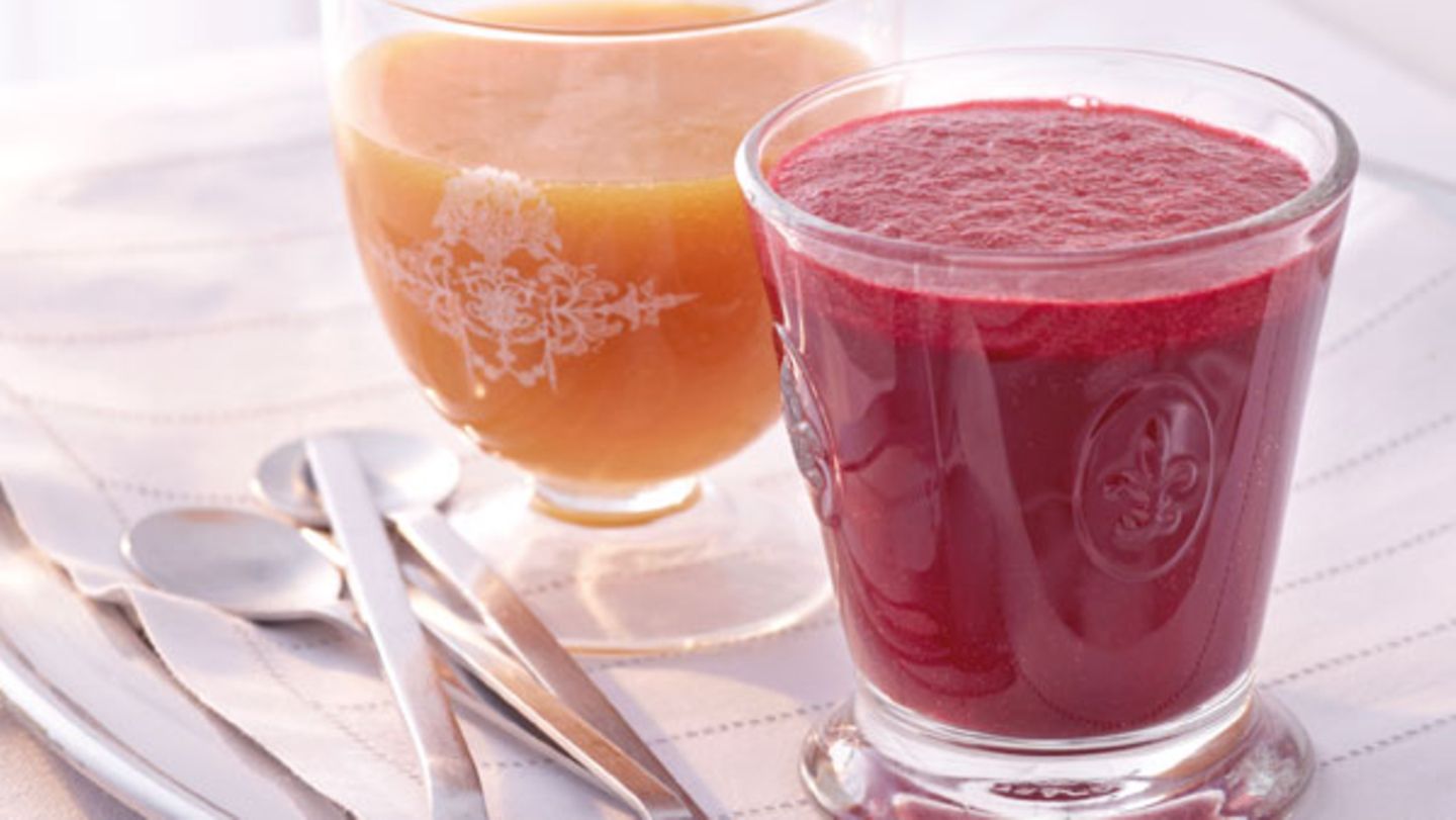 Apfel-Mango-Saft mit Sanddorn Rezept