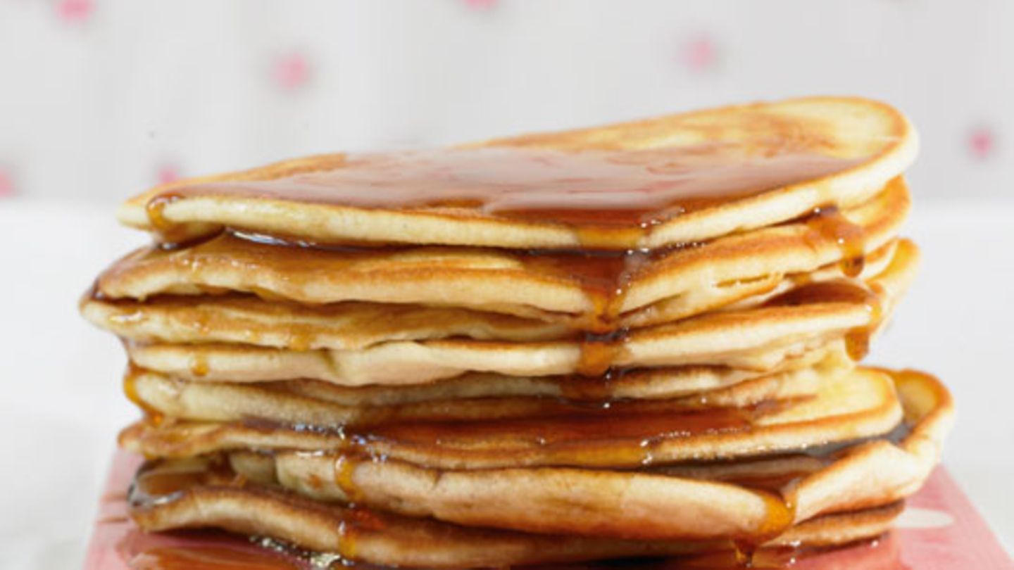 Pancakes mit Kaffeesirup Rezept