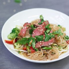 Asia-Roastbeef-Salat
