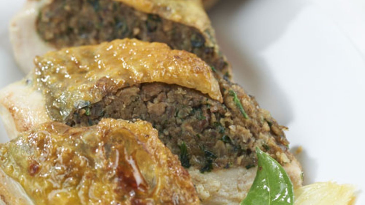 Gefüllte Perlhuhnbrust Rezept