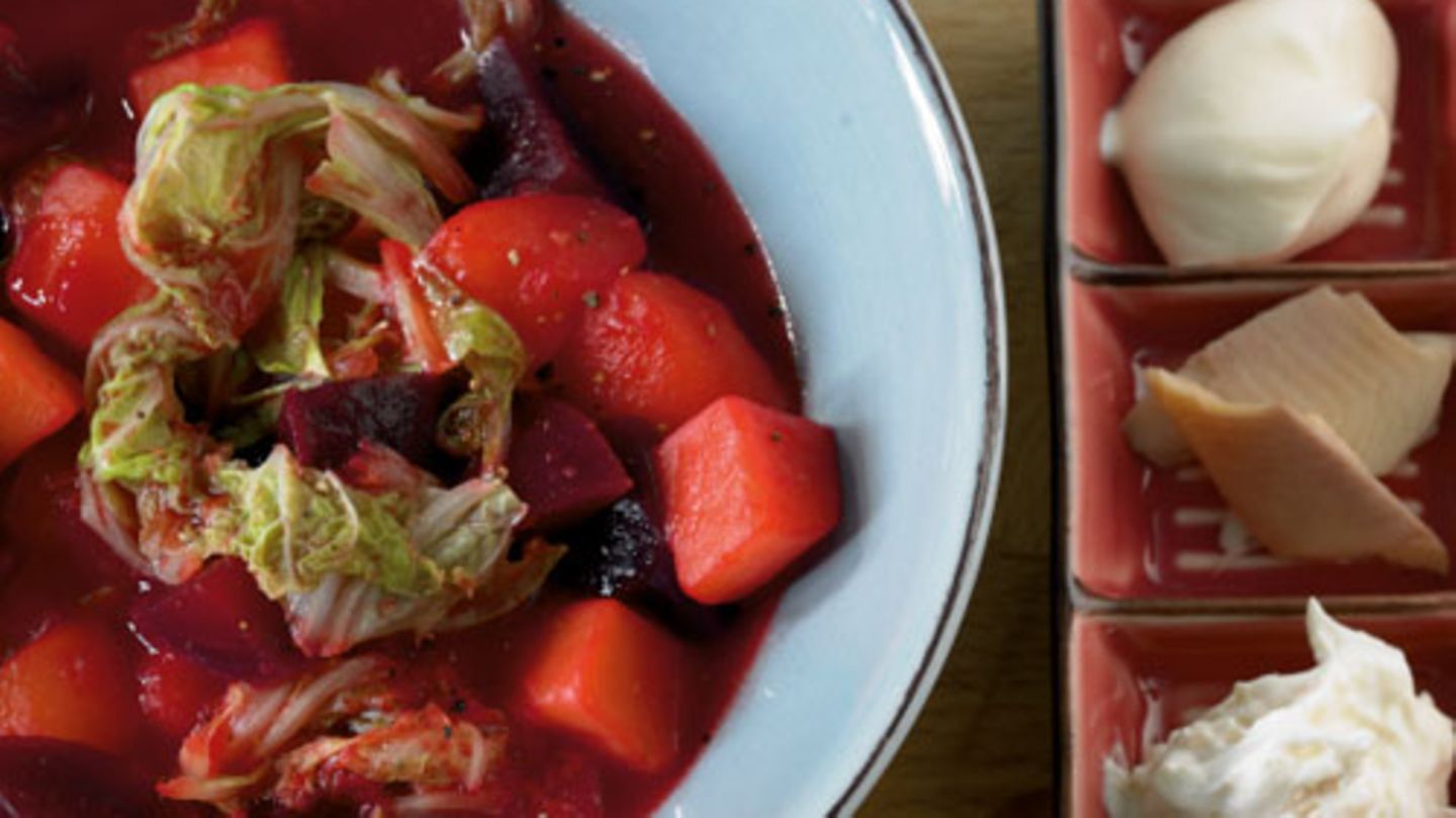 Rote-Bete-Kartoffel-Eintopf Rezept