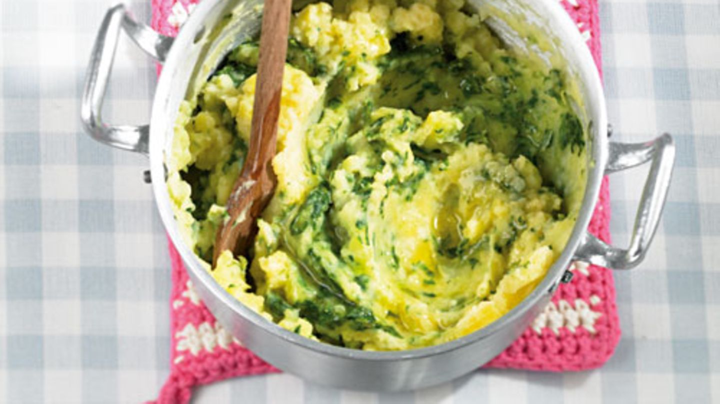 Spinat-Kartoffelstampf Rezept