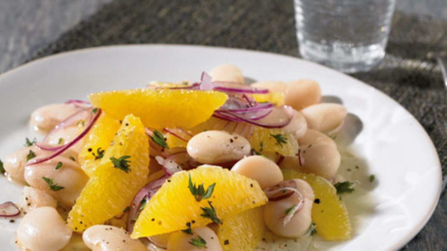 Bohnen-Orangen-Salat Rezept
