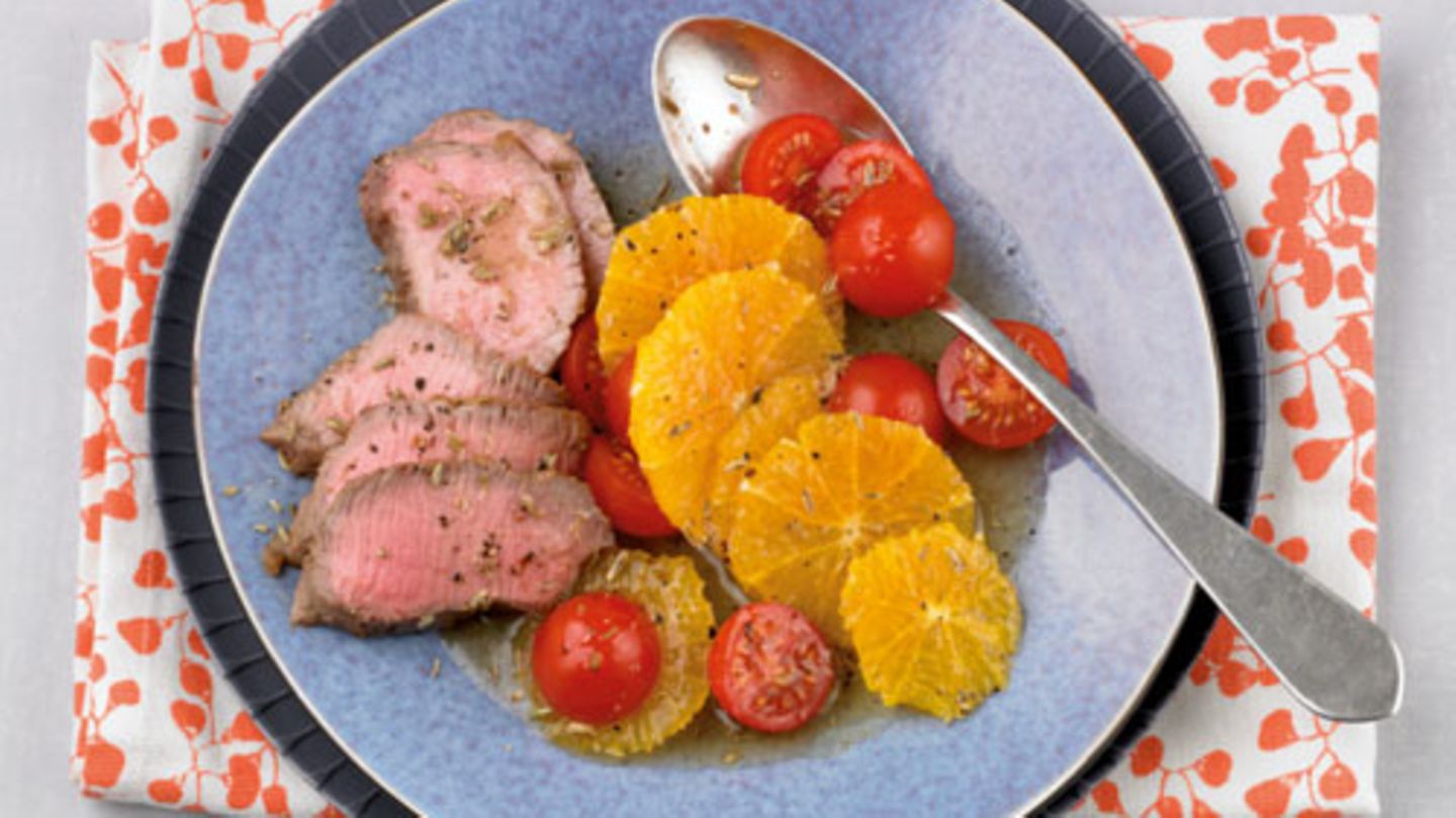 Tomaten-Orangen-Salat Rezept