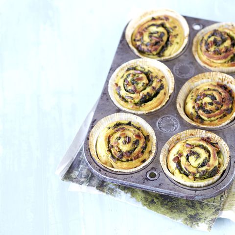 Bärlauch-Kartoffel-Brötchen